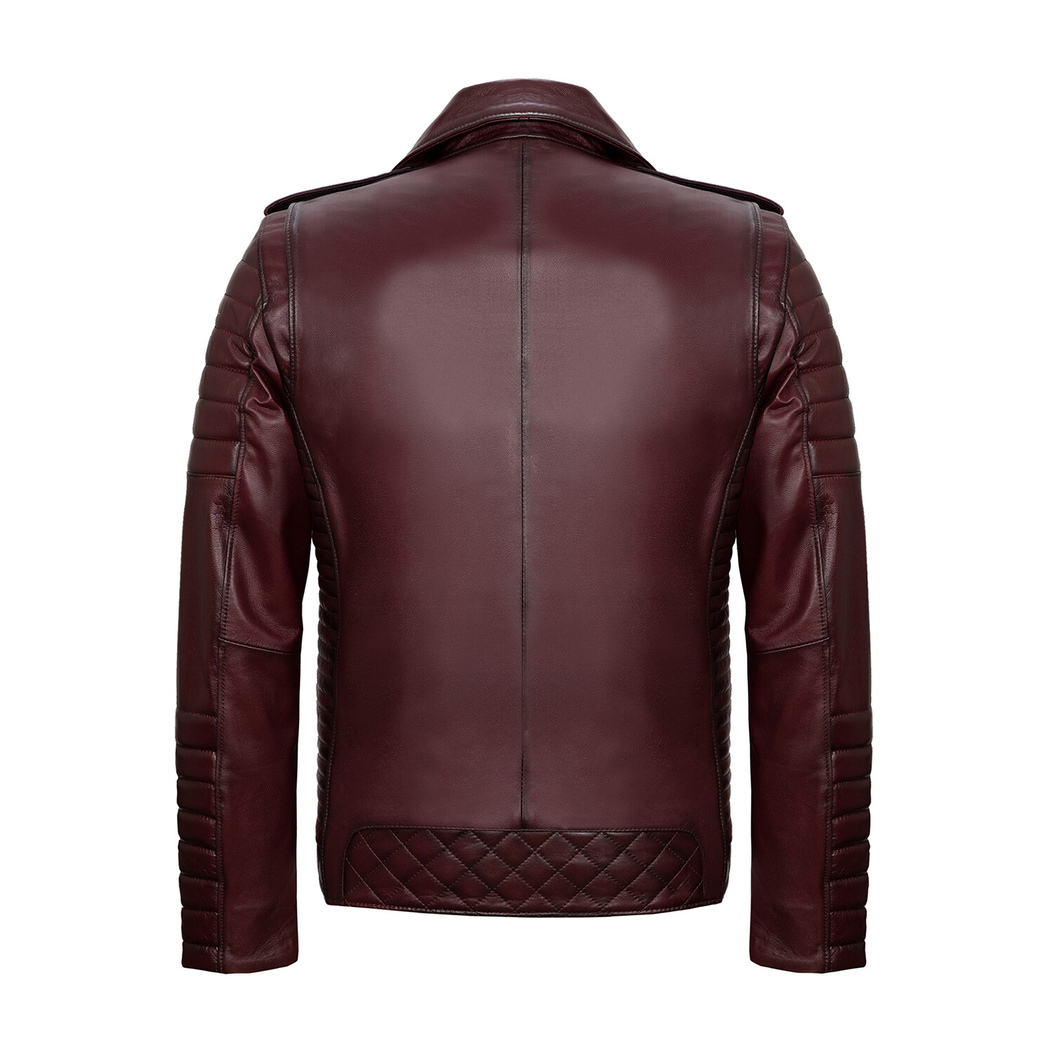 Casey Leather Jacket // Bordeaux (3XL) - Paul Parker - Touch of Modern