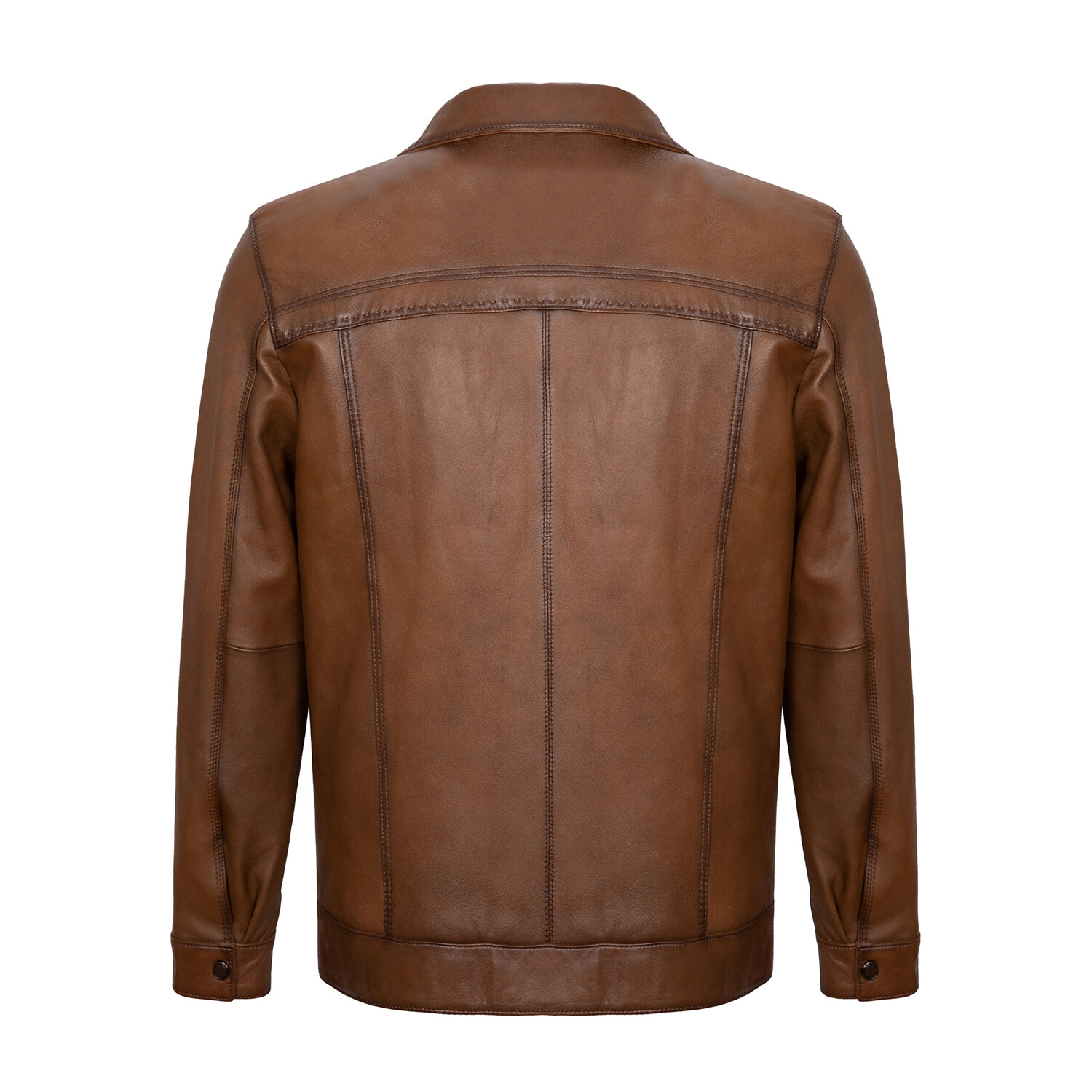 Stanley Leather Jacket // Light Brown (XL) - Paul Parker - Touch of Modern