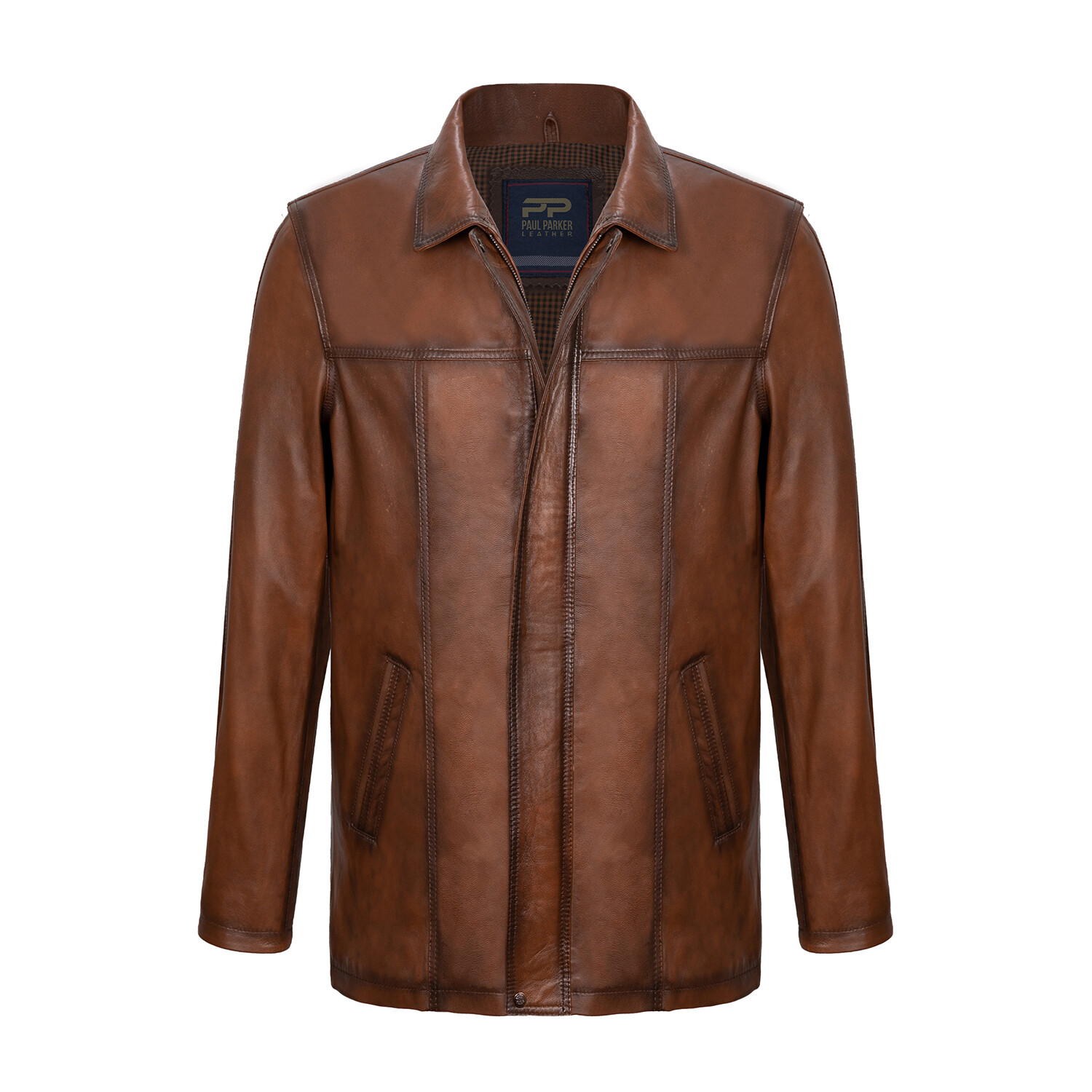 Robin Jacket // Light Brown (3XL) - Paul Parker Leather Jackets - Touch ...