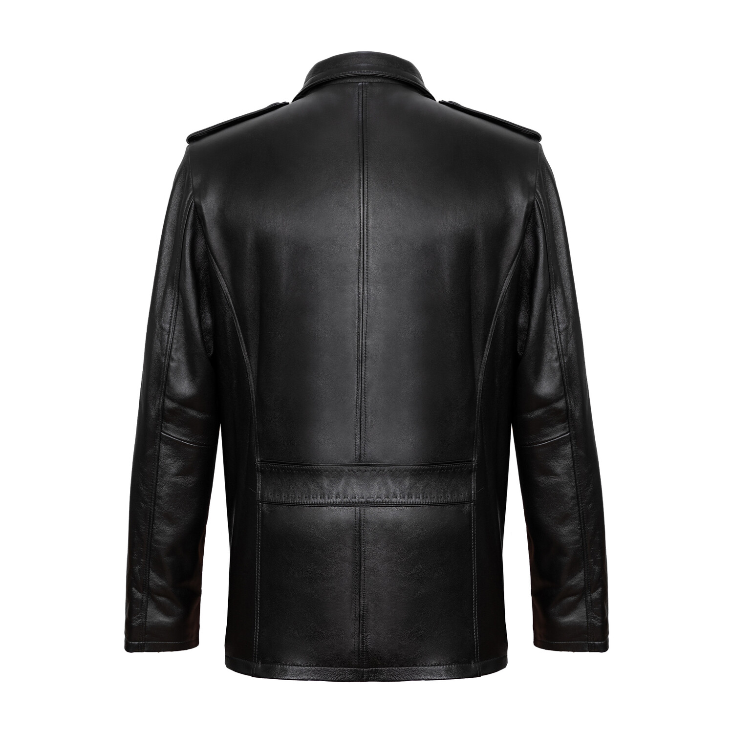 Brett Leather Jacket // Black (3XL) - Paul Parker Leather Jackets ...