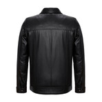 Lapell Collar Jacket // Black (S)