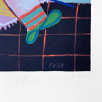 La Fille de l'Artiste a Deux Ans et Demi avec un Bateau