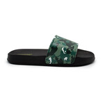 Camo Slides // Green (Size 8)