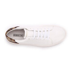 Camo Court Sneakers // White (Size 7)