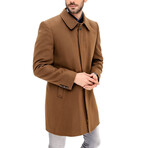 Chesterfield Flannel Coat // Camel (L)