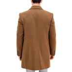 Chesterfield Flannel Coat // Camel (L)