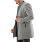 Athens Overcoat // Gray (Small)