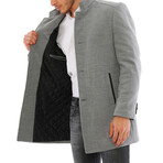 Athens Overcoat // Gray (3X-Large)