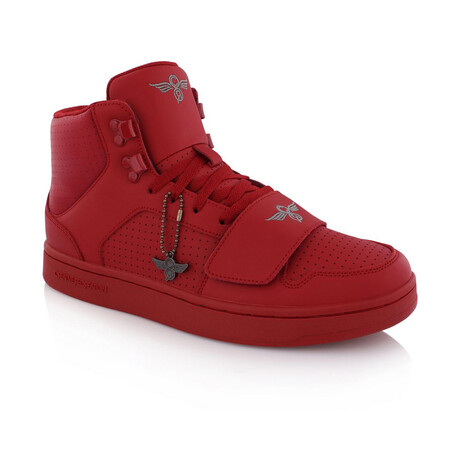 Cesario Hi Sneaker // Red (US: 7)