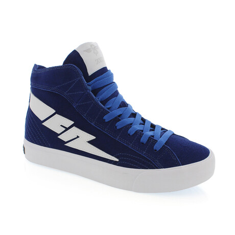 Zeus Hi Suede Sneaker // Blue (US: 7)