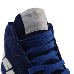 Zeus Hi Suede Sneaker // Blue (US: 9)