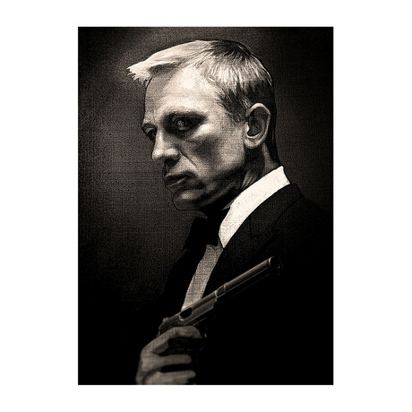 *007-Bond (9"W x 12"H)