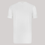 Henley Short Sleeve Tee // White (S)