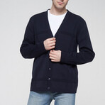 Harold Cardigan // Navy (M)