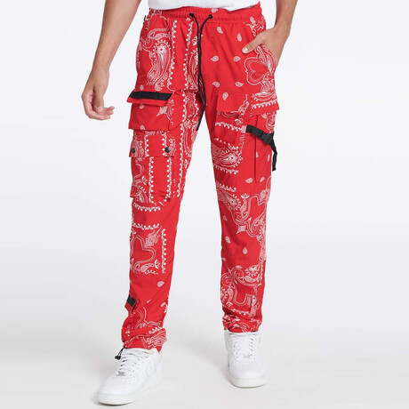 Nylon Pants // Red (S)