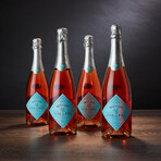 Viva La Vida Cava Brut Rosé // Set of 4 // 750 ml Each