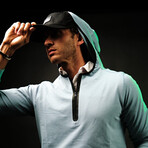 Pullover with Front Pocket // Light Blue (Men's Medium)