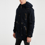 Landon Coat // Navy Blue (S)