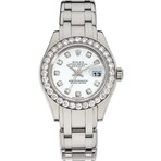 Rolex Ladies Pearlmaster 18k Gold Automatic // 80299 // Pre-Owned