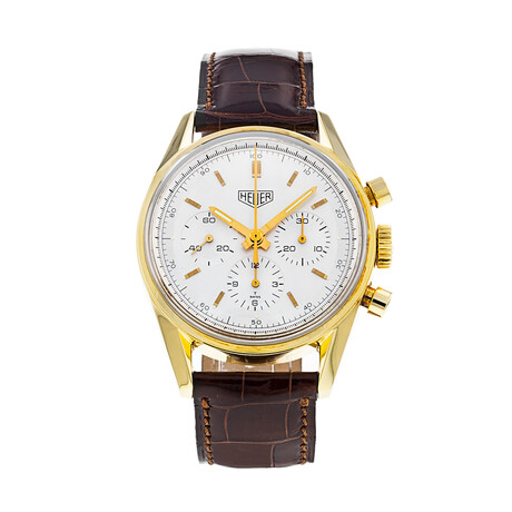 Tag Heuer Carrera 18K Gold Manual Wind // CS3140.BA // Pre-Owned