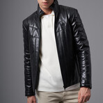 Marques Leather Jacket // Black (XL)