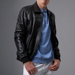 Alden Leather Jacket // Black (3XL)