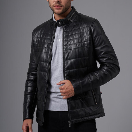 Nico Leather Jacket // Black (2XL)