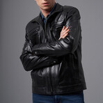 Demarco Leather Jacket // Black (M)