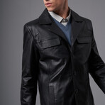 Sullivan Leather Jacket // Black (S)