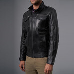 Andre Leather Jacket // Black (2XL)