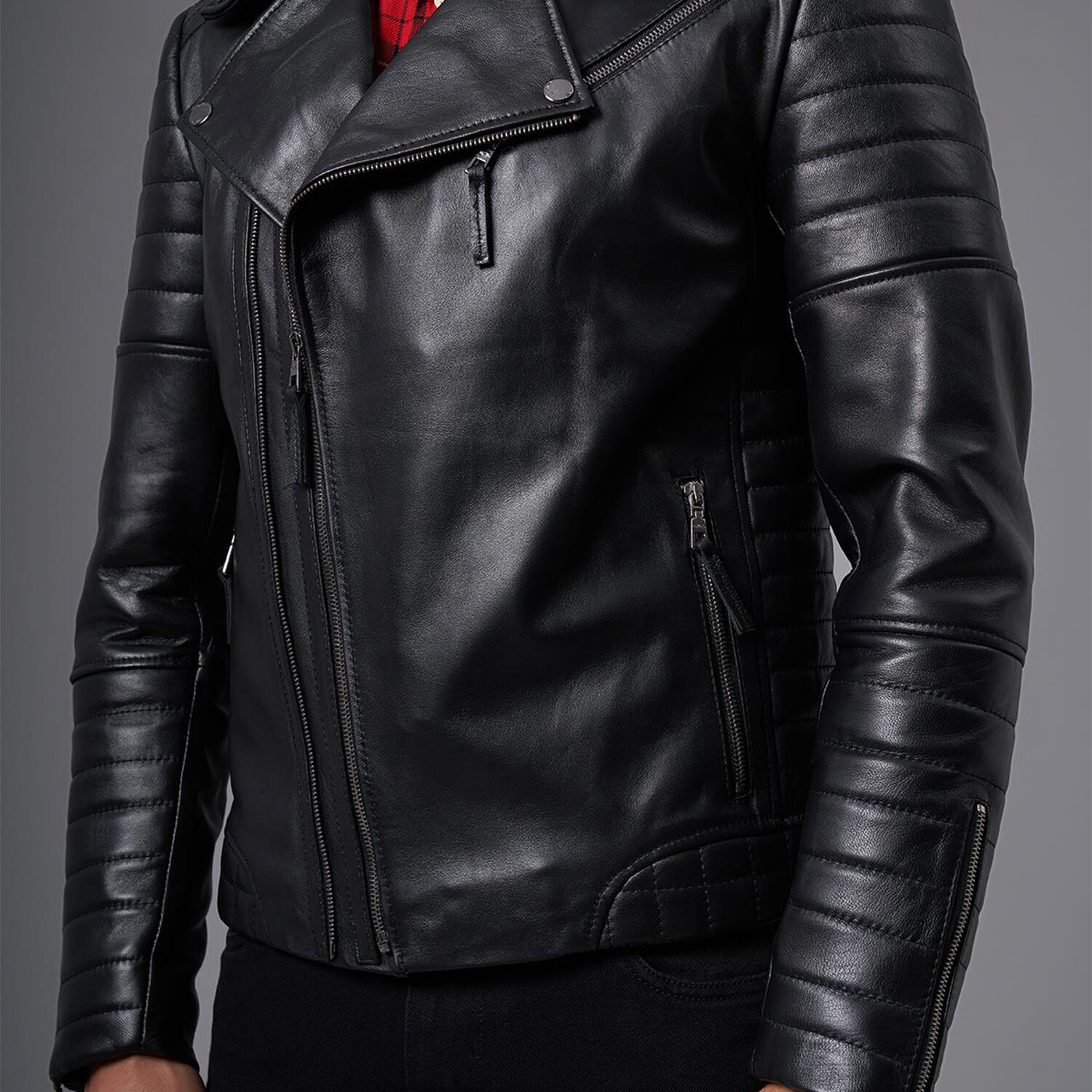 Lukas Leather Jacket // Black (XL) - Deri Company - Touch of Modern