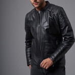 Dean Leather Jacket // Black (M)