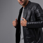 Dean Leather Jacket // Black (M)