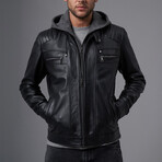 Rory Leather Jacket // Black (S)