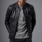 Dean Leather Jacket // Black (M)