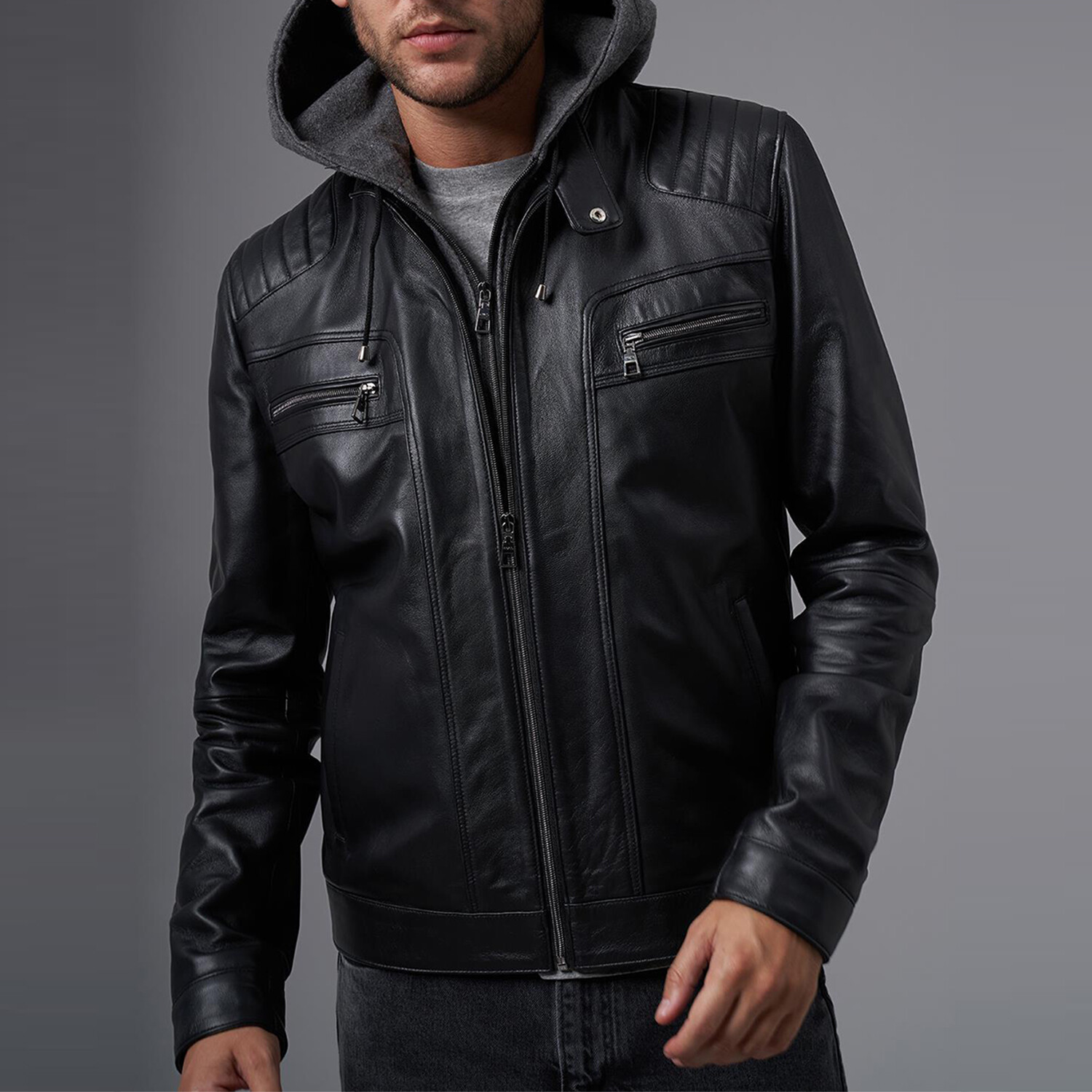 Rory Leather Jacket // Black (S) - Deri Company - Touch of Modern