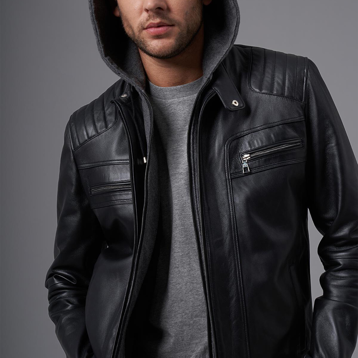 Rory Leather Jacket // Black (S) - Deri Company - Touch of Modern