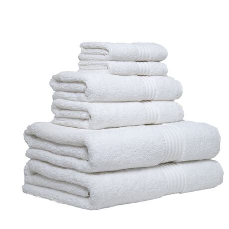 Hampton 6 Piece Towel Set (Peacock)