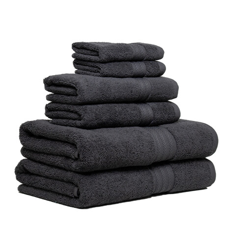 Mayfair 6 Piece Towel Set (Almond)