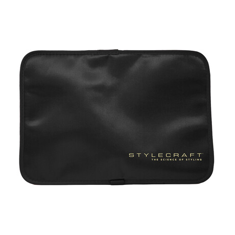 Professional Heat Resistant Styling Station Mat for Hot Styling Tools with Travel Pouch