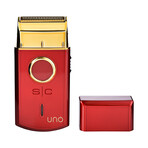 Uno // Travel Sized Rechargeable Single Foil Shaver (Red)