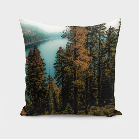 Pine Tree At Emerald Bay Lake Tahoe (14"H x 14"W)