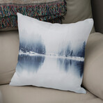 Snowy Lake (14"H x 14"W)