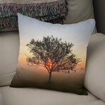 Tree At Sunrise (14"H x 14"W)