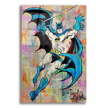 Bat Hero by Loui Jover (16"H x 12"W x 0.12"D)