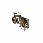 Off White Metal HD Bike Bar