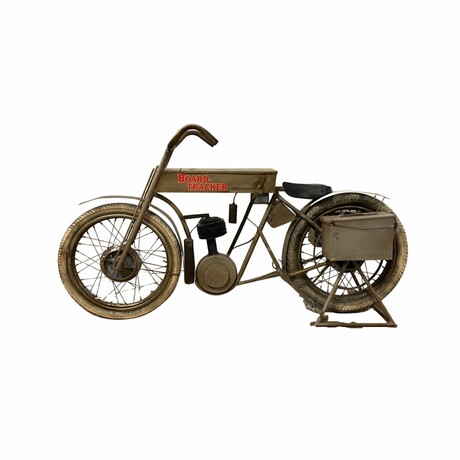 Off White Metal HD Bike Bar