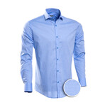 Kamden Slim Fit Shirt // Blue (Small)