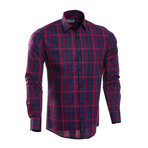 Ken Slim Fit Shirt // Red (Small)