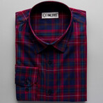 Ken Slim Fit Shirt // Red (Small)
